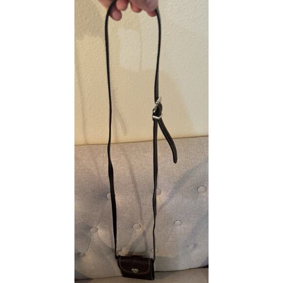 Brighton Leather Heart Wallet Organizer Crossbody Bag - Picture 8 of 10